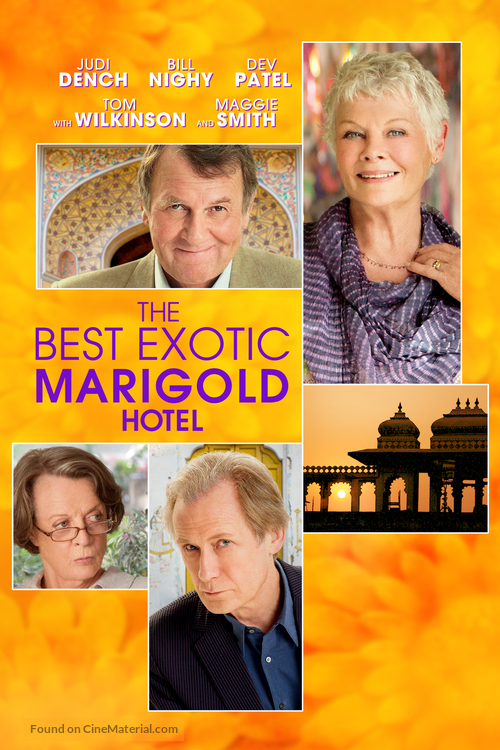 The Best Exotic Marigold Hotel - DVD movie cover