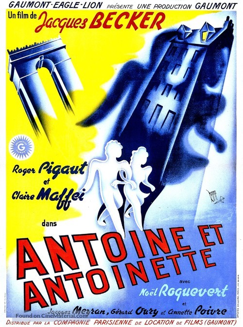 Antoine et Antoinette - French Movie Poster