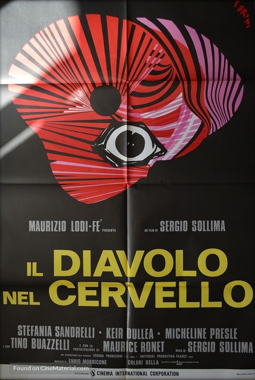 Il diavolo nel cervello - Italian Movie Poster