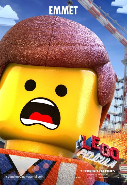 The Lego Movie - Spanish Movie Poster