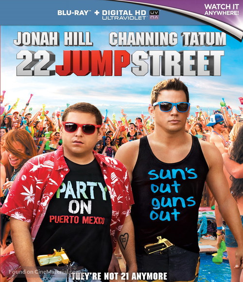 22 Jump Street - Blu-Ray movie cover