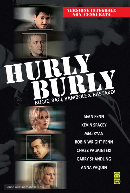 Hurlyburly - Italian poster