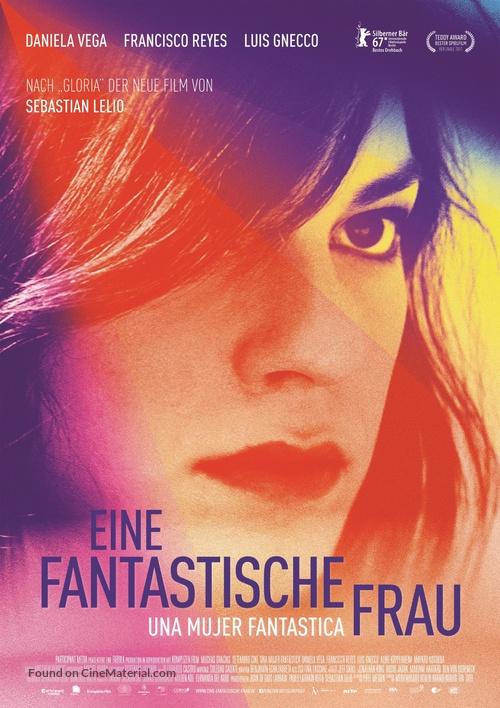 Una mujer fant&aacute;stica - German Movie Poster