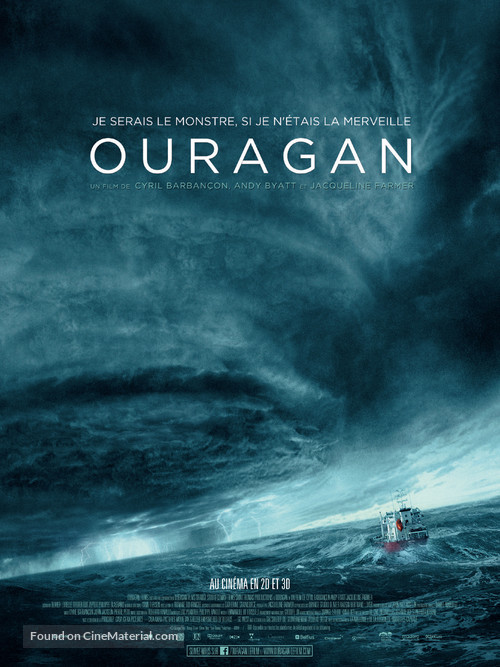 Ouragan, l&#039;odyss&eacute;e d&#039;un vent - French Movie Poster