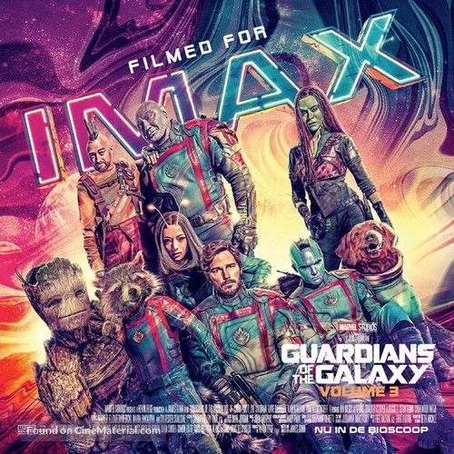 Guardians of the Galaxy Vol. 3 - Dutch Movie Poster