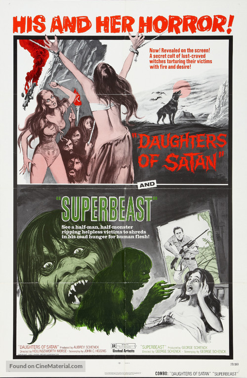 Superbeast - Combo movie poster