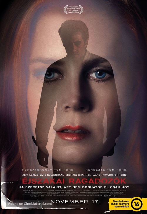 Nocturnal Animals - Hungarian Movie Poster