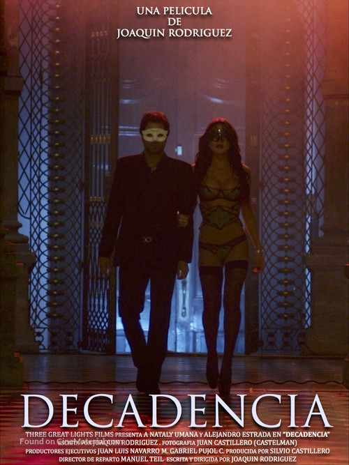 Decadencia - Mexican Movie Poster
