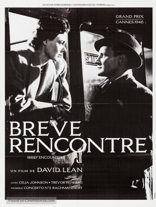 Brief Encounter - French Re-release movie poster