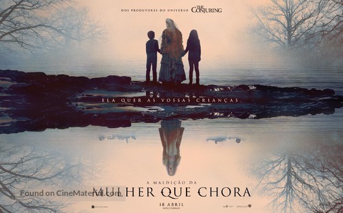 The Curse of La Llorona - Portuguese Movie Poster