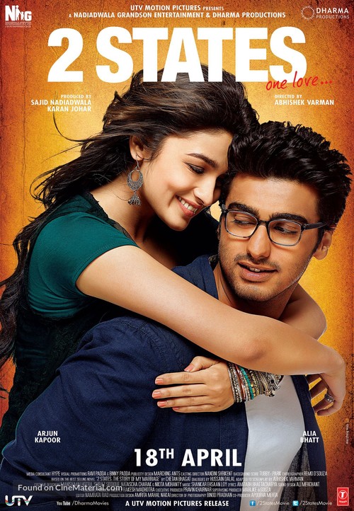 2 States - Indian Movie Poster