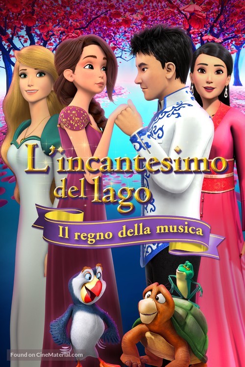 The Swan Princess: Kingdom of Music - Italian Movie Cover