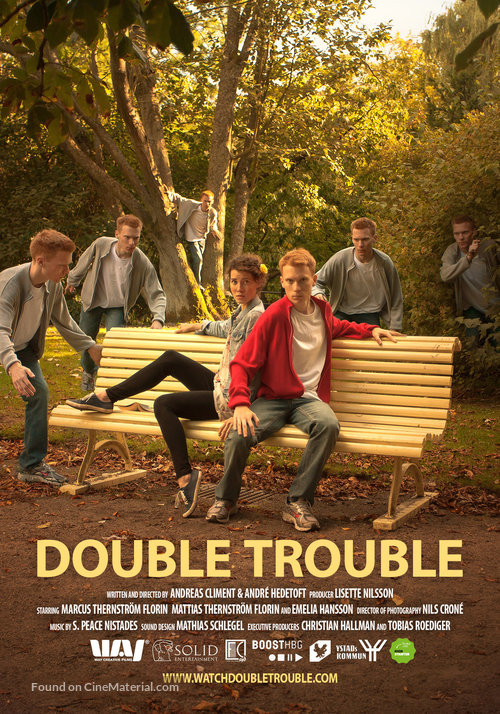 Double Trouble - Swedish Movie Poster