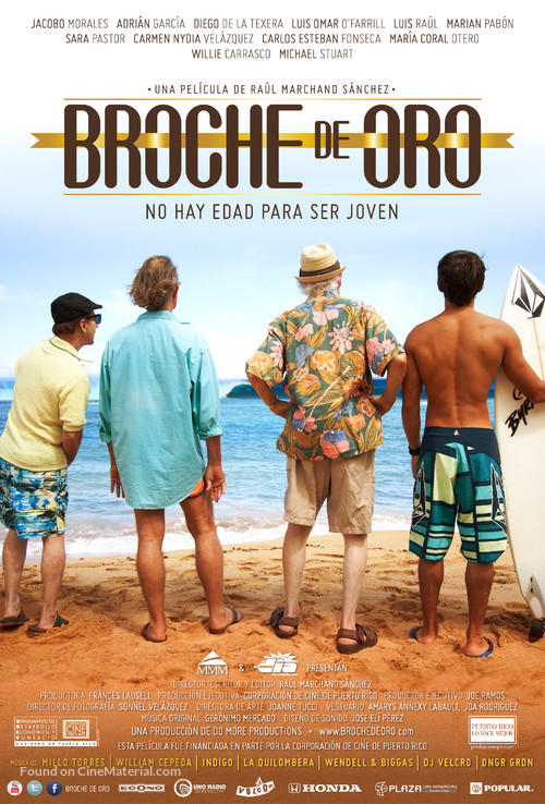 Broche de Oro - Puerto Rican Movie Poster