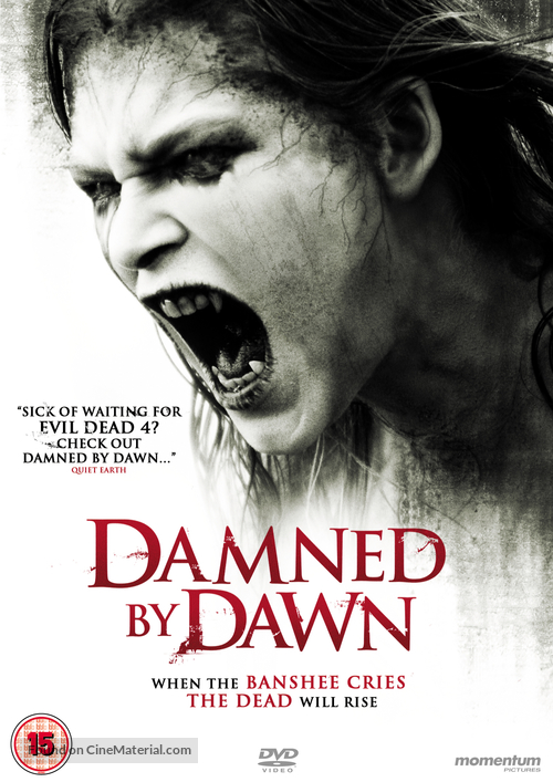 Damned by Dawn - British DVD movie cover