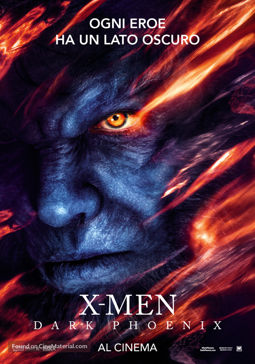 Dark Phoenix - Italian Movie Poster