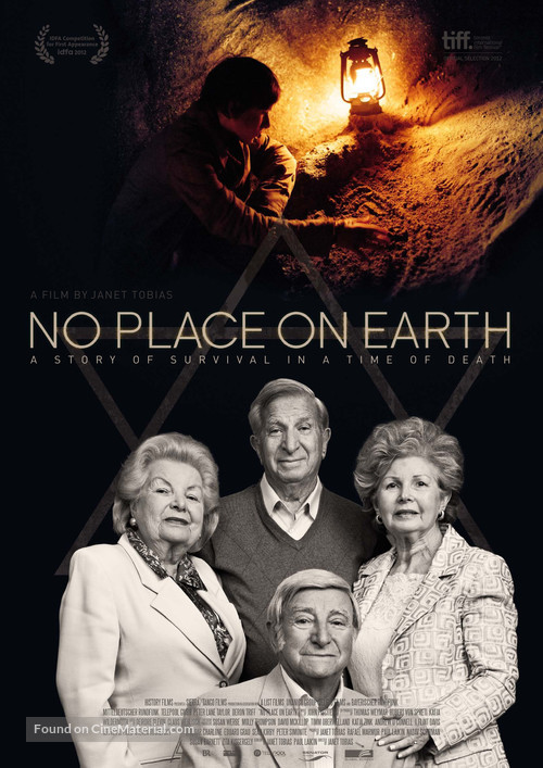 No Place on Earth - British Movie Poster