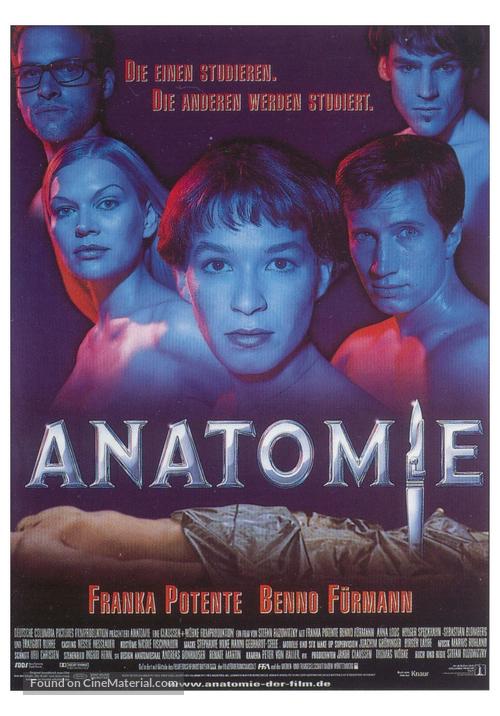 Anatomie - German Movie Poster