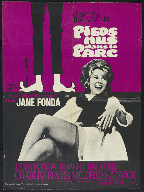 Barefoot in the Park - French Movie Poster