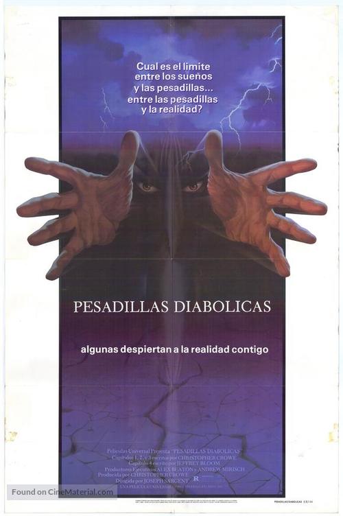 Nightmares - Spanish Movie Poster