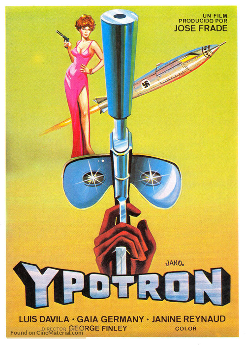 Agente Logan - missione Ypotron - Spanish Movie Poster