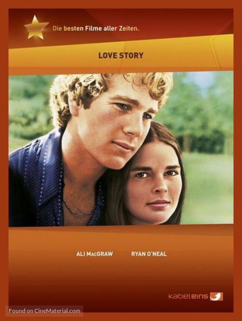 Love Story - German DVD movie cover