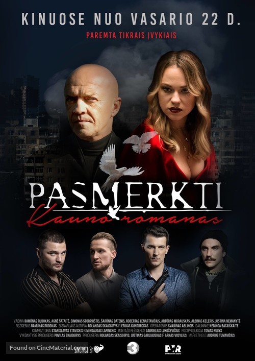 Pasmerkti. Kauno Romanas - Lithuanian Movie Poster