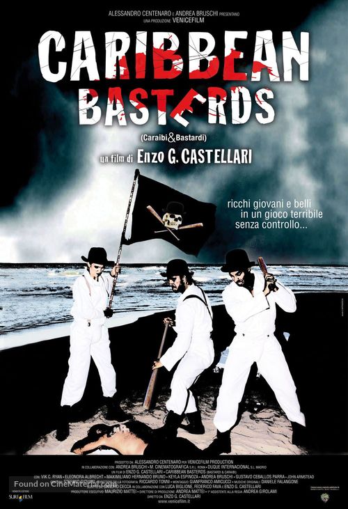 Caribbean Basterds - Italian Movie Poster