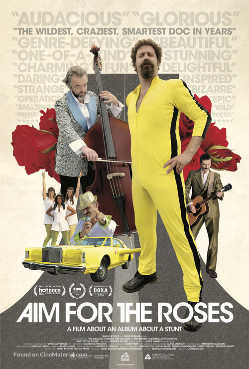 Aim for the Roses - Canadian Movie Poster