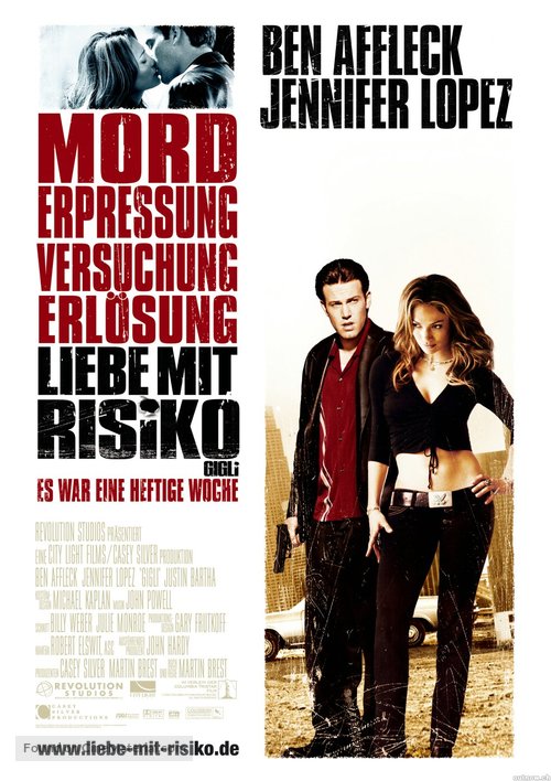 Gigli - German Movie Poster