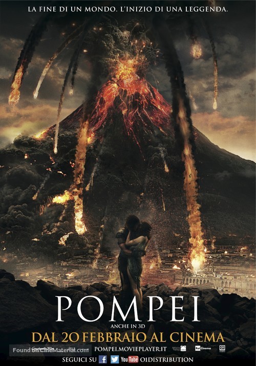 Pompeii - Italian Movie Poster