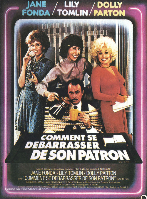 Nine to Five - French Movie Poster