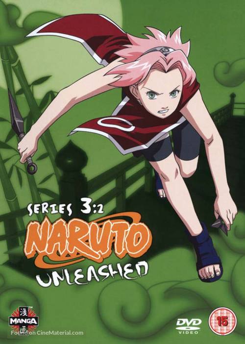 &quot;Naruto&quot; - British DVD movie cover