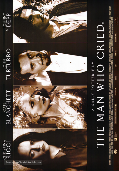 The Man Who Cried - British Movie Poster