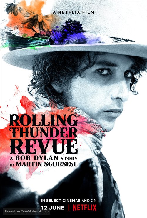 Rolling Thunder Revue: A Bob Dylan Story by Martin Scorsese - British Movie Poster