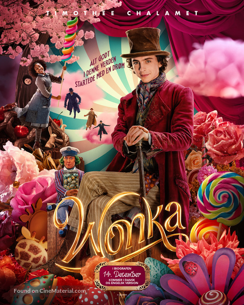 Wonka - Danish Movie Poster