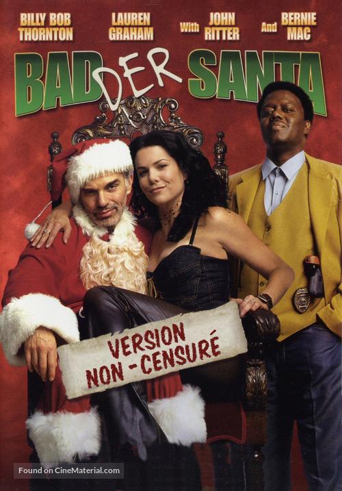 Bad Santa - Canadian DVD movie cover