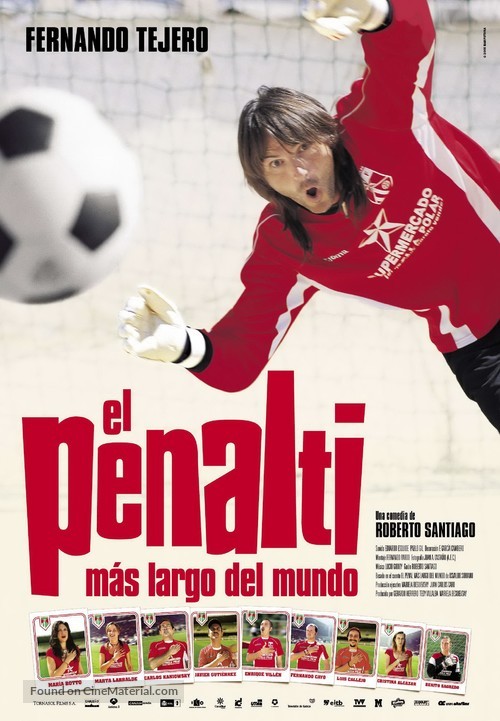 Penalti m&aacute;s largo del mundo, El - Spanish Movie Poster