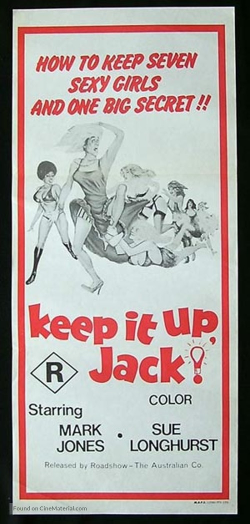 Keep It Up, Jack - Australian Movie Poster