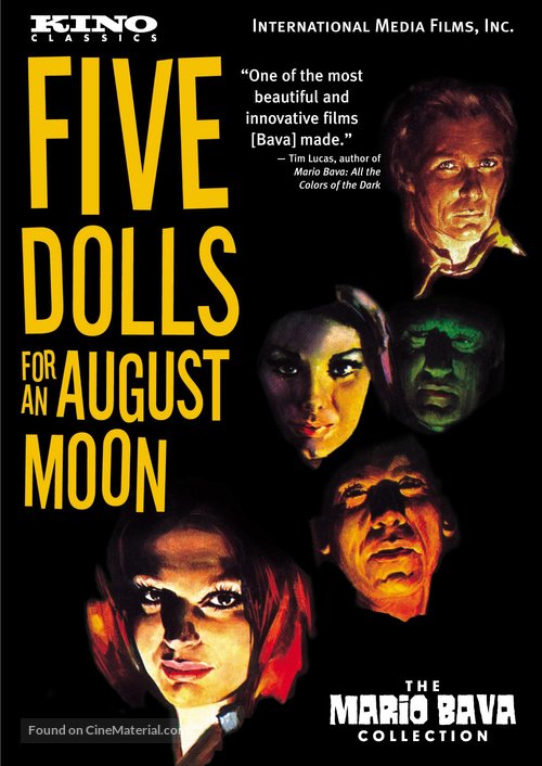 5 bambole per la luna d&#039;agosto - DVD movie cover