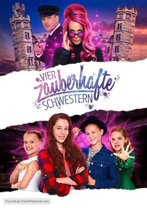 Sprite Sisters - Vier zauberhafte Schwestern - German Movie Cover