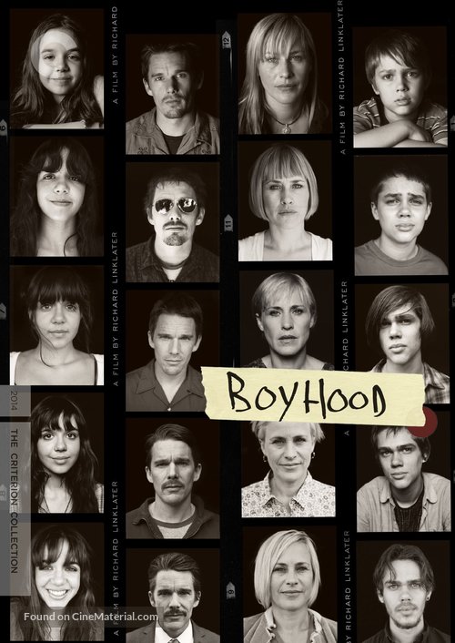 Boyhood - DVD movie cover