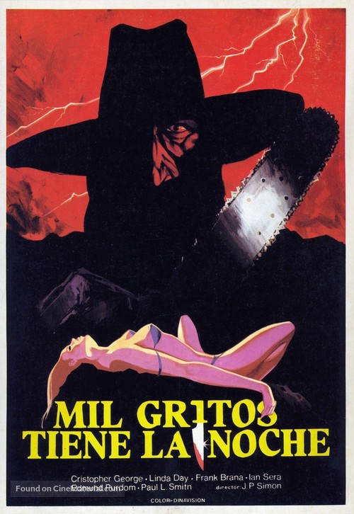 Mil gritos tiene la noche - Spanish Movie Poster