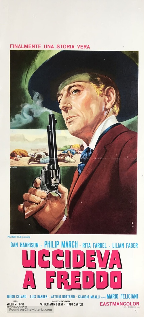 Uccideva a freddo - Italian Movie Poster