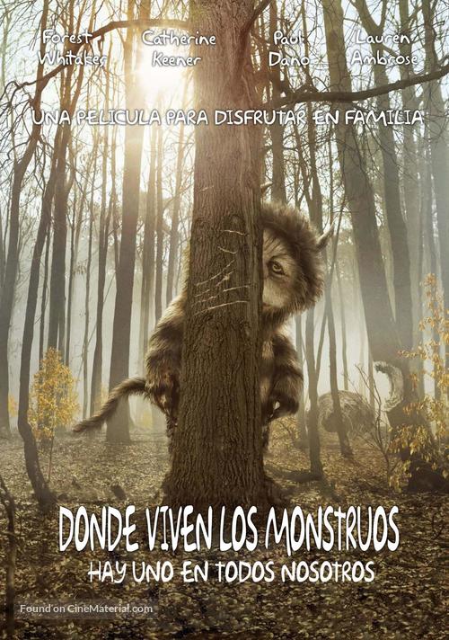 Where the Wild Things Are - Colombian Movie Poster