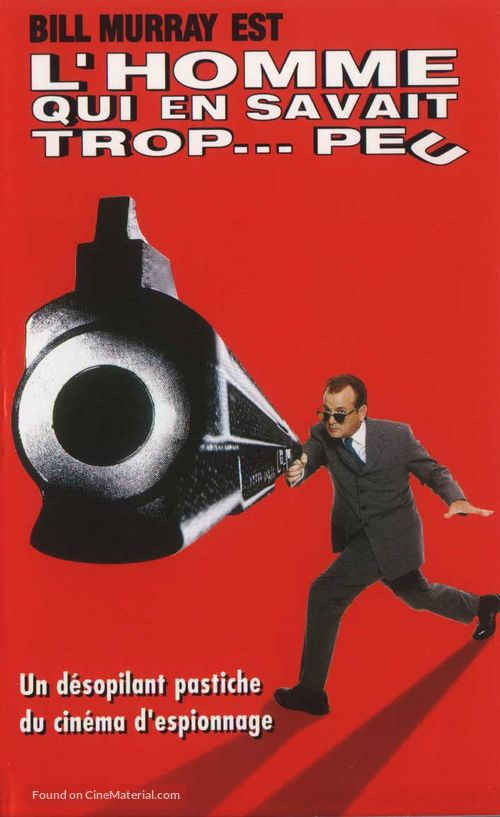 The Man Who Knew Too Little - French VHS movie cover