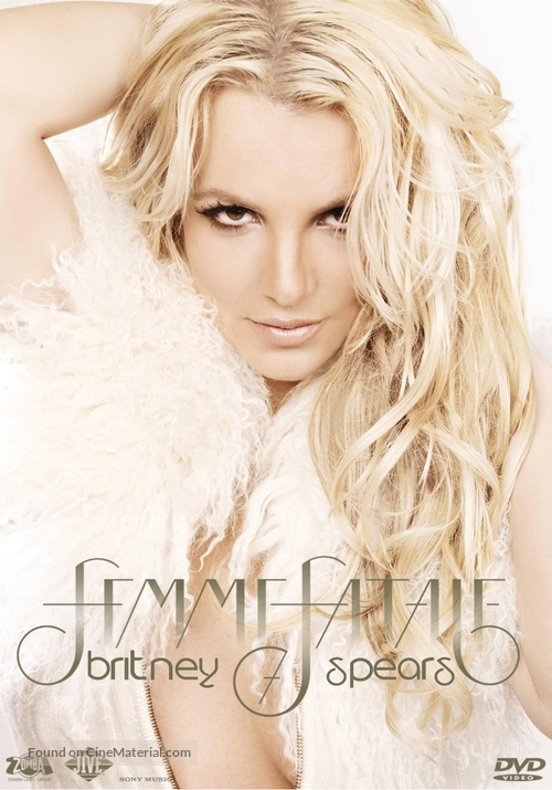 Britney Spears: I Am the Femme Fatale - Spanish DVD movie cover