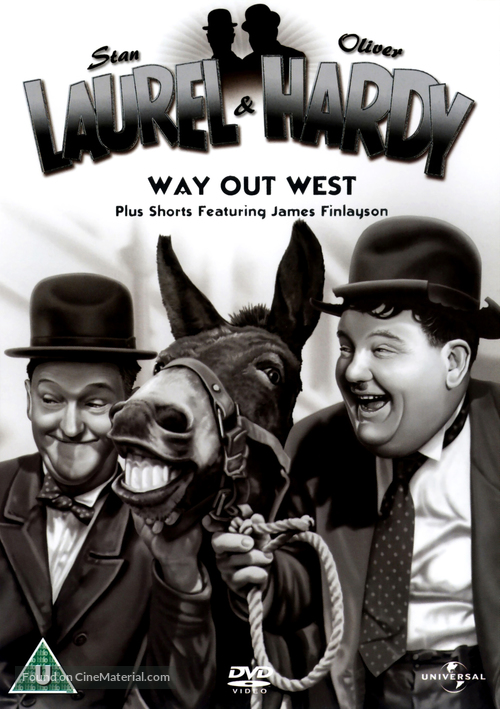 Way Out West - British DVD movie cover