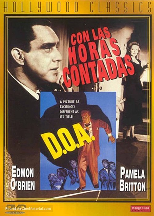 D.O.A. - Spanish DVD movie cover