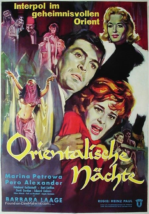 Orientalische N&auml;chte - German Movie Poster